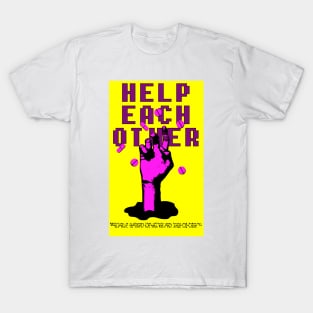 Help each other - Drug Abuse T-Shirt